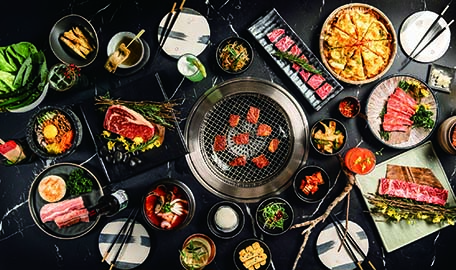 高空享受調酒搭配韓式燒肉的驚奇